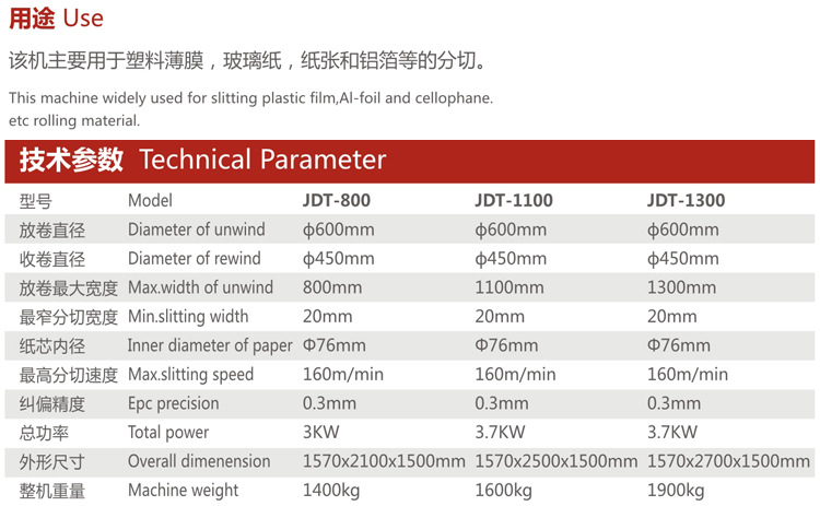 立式分切机 塑料包装膜精密分切机 全自动高速铝(图6)