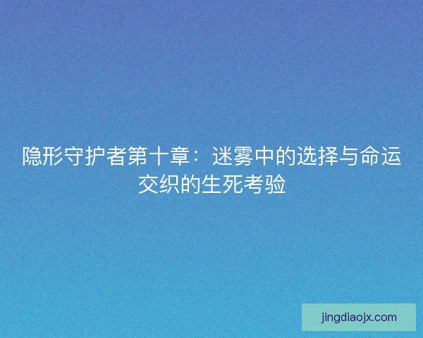隐形守护者第十章：迷雾中的选择与命运交织的生死考验